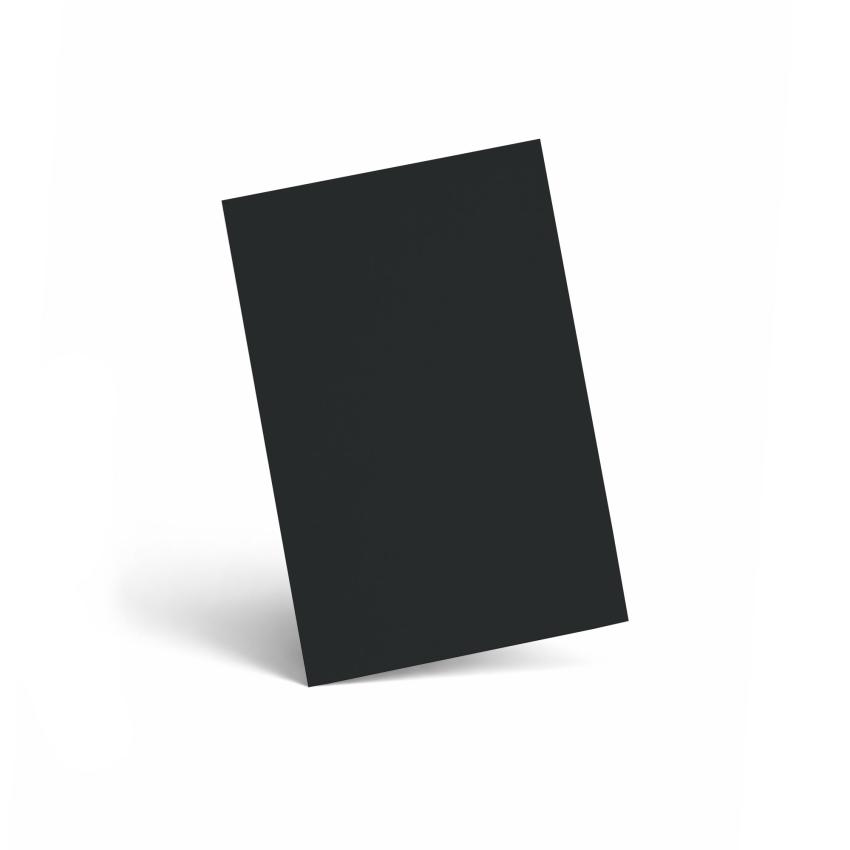 Karte - Einlegekarte DIN A6 240g/m² in schwarz