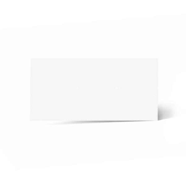 Karte - Einlegekarte DIN Lang 220g/m² in puderweiss