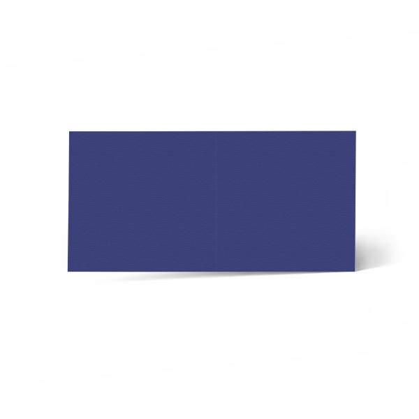 Karte - Einlegekarte DIN Lang 210g/m² in struktur dunkelviolett