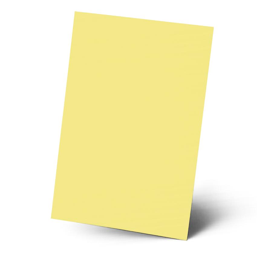 Karte - Einlegekarte DIN A5 240g/m² in gelb