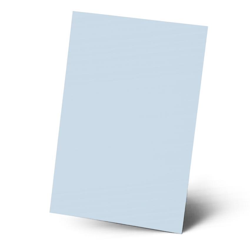 Karte - Einlegekarte DIN A5 240g/m² in hellblau