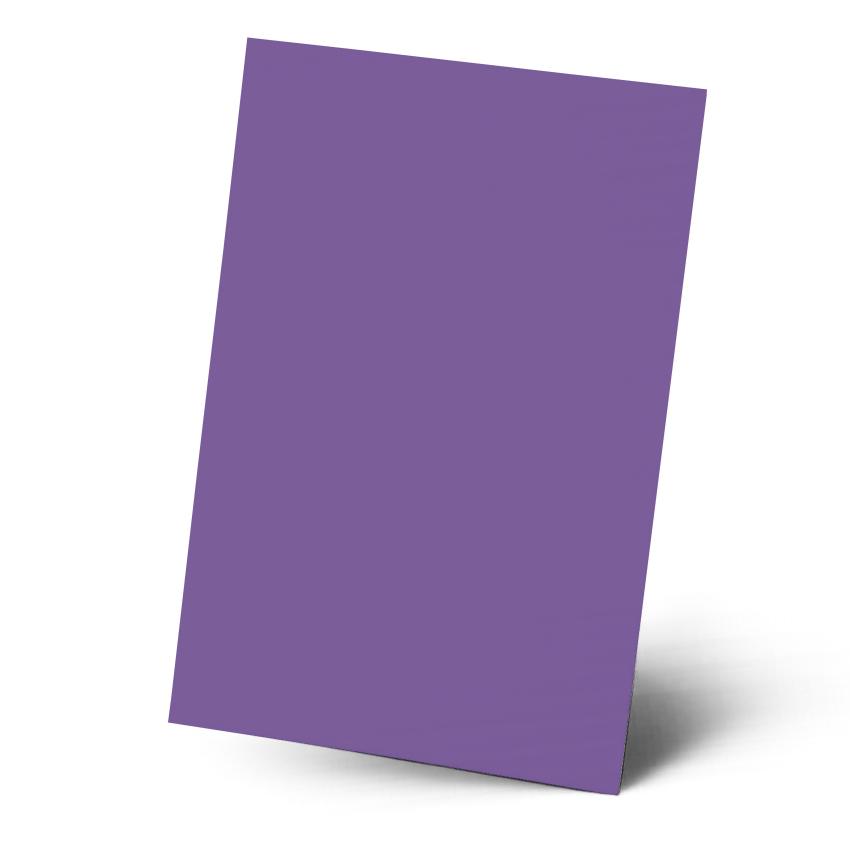 Karte - Einlegekarte DIN A5 240g/m² in violett