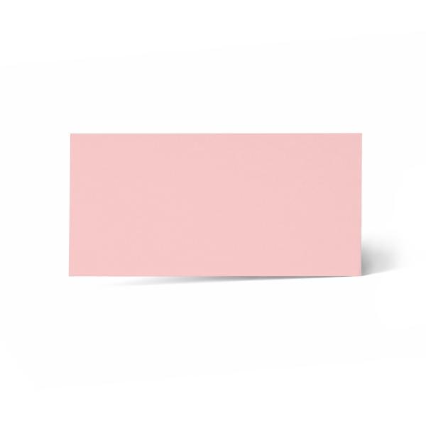 Karte - Einlegekarte DIN Lang 240g/m² in babypink