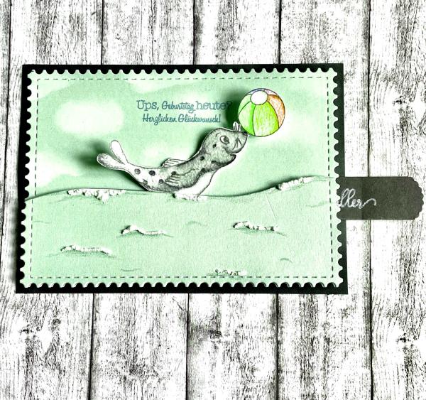 Cardstock "Metallic" - Bastelpapier 250g/m² DIN A4 in perlmutt mint - 25 Bogen
