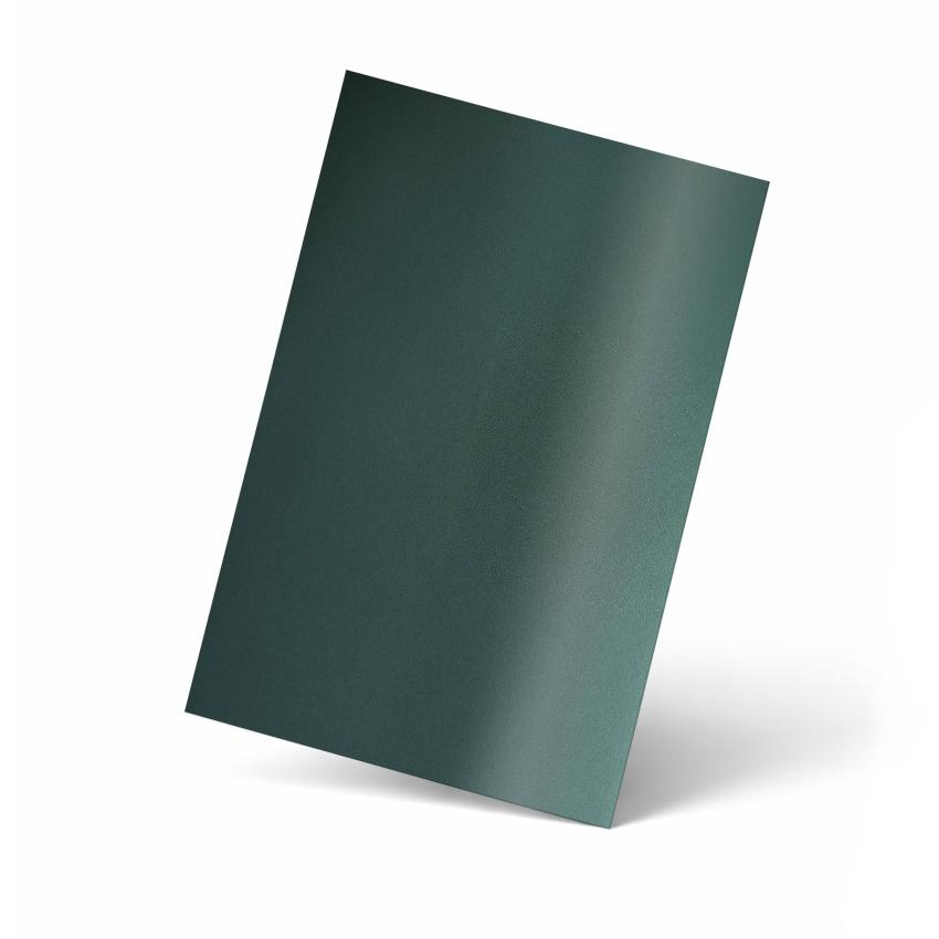Karte - Einlegekarte DIN B6 250g/m² in metallic grün