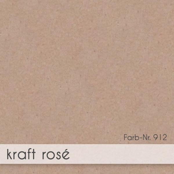 Karte - Einlegekarte DIN A6 220g/m² in kraft rosé