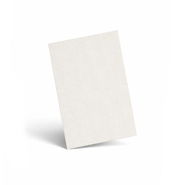 Karte - Einlegekarte DIN A6 250g/m² in recycling bermgras