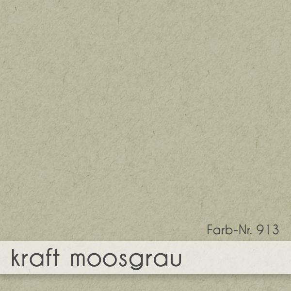Karte - Einlegekarte DIN A6 220g/m² in kraft moosgrau