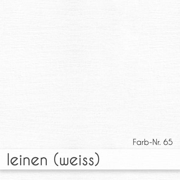 Karte - Einlegekarte DIN A6 240g/m² in leinen (weiss)