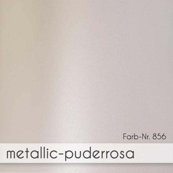 Karte - Einlegekarte DIN Lang 300g/m² in metallic puderrosa