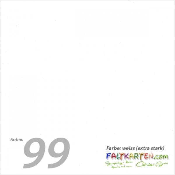 Cardstock "Premium" 12"x12" 300g/m² (30,5 x 30,5cm) in weiss (extra stark)