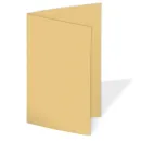 Doppelkarte - Faltkarte 240g/m² DIN A5 in cappuccino