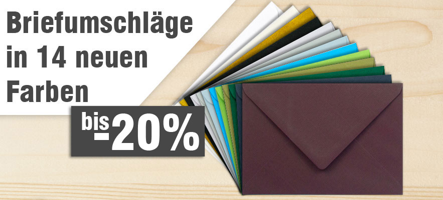 Neue Briefumschläge