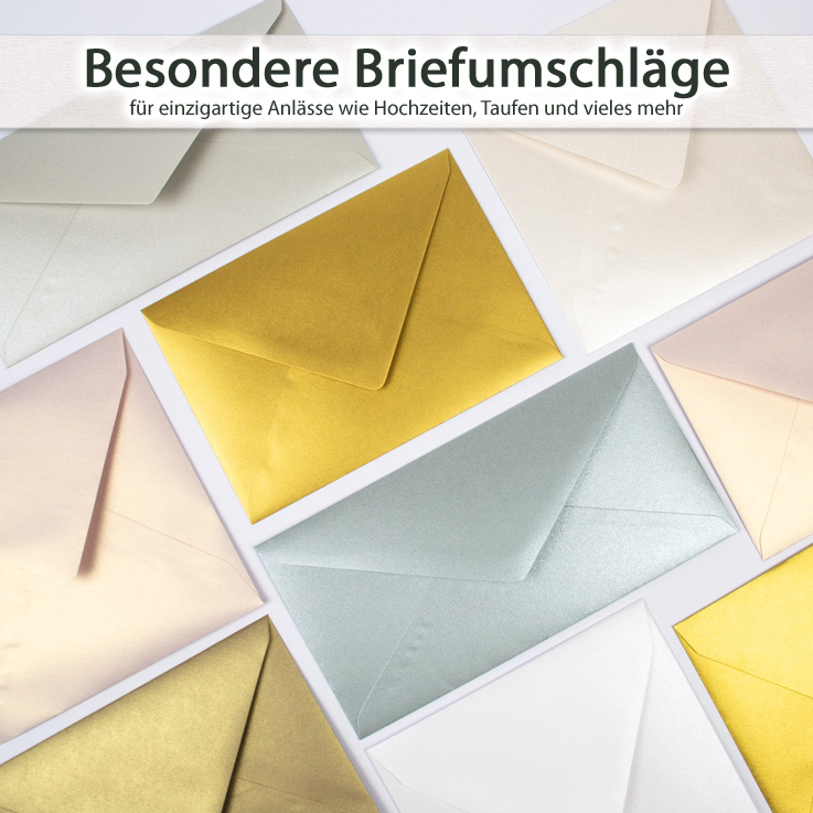 Hochwertige & Besondere Briefumschläge